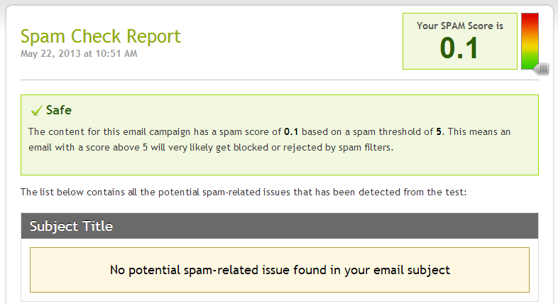 evitar filtros de spam