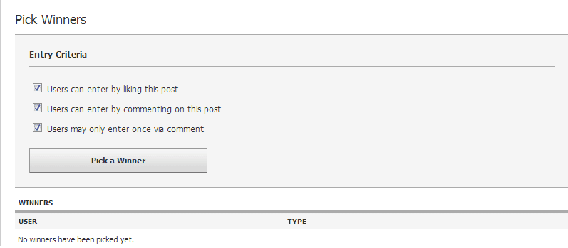 Promociones en Facebook con Woobox