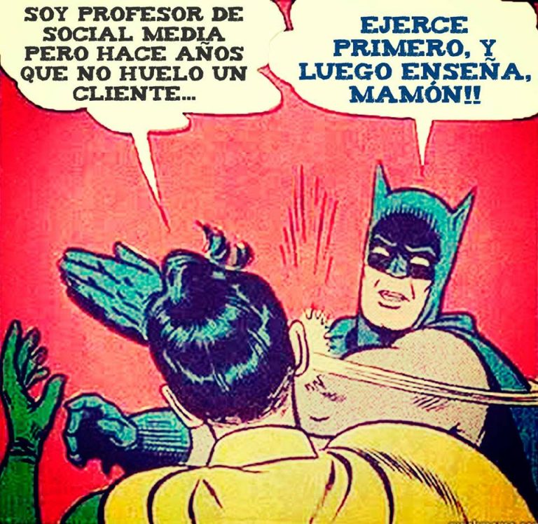 El que sabe sabe, el que no… enseña Social Mierda